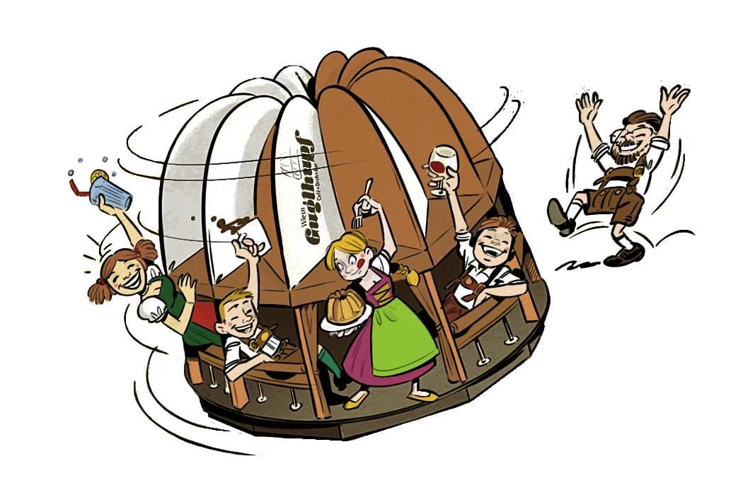 Illustration des Wiesn-Guglhupfs